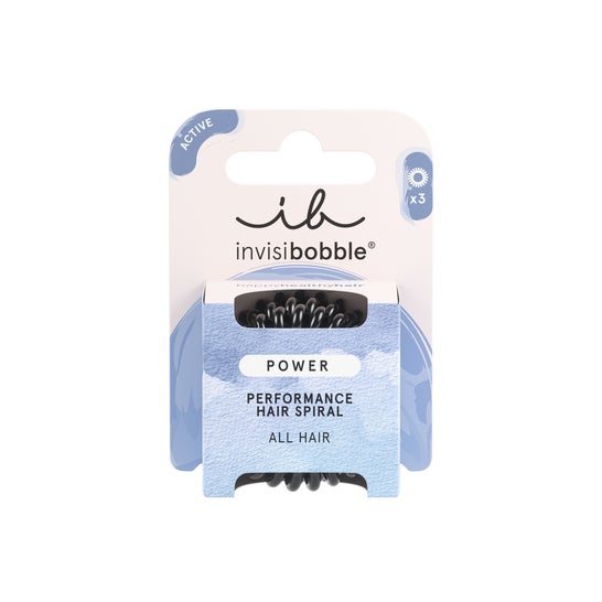 Invisibobble Elástico de Cabelo Power True Black 3 Unidades