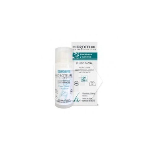 Hidrotelial Facial Fluid Oleosa Peles Oil 50ml Livre