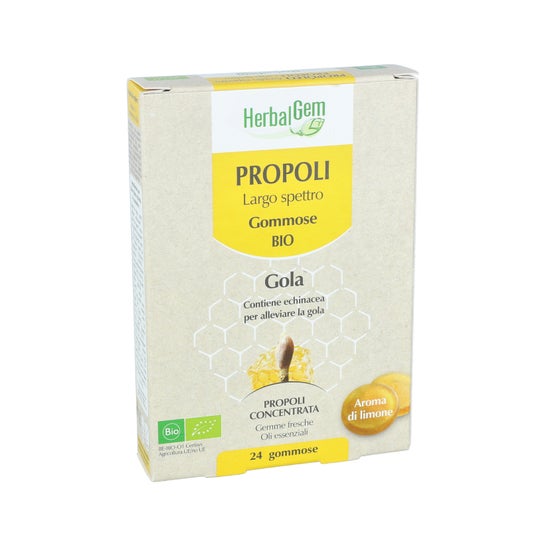 Herbalgem Broad Spectrum Propolis 24 Candy