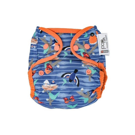 Close Cobertor Fralda Pop-In Twilight Garden 1 Unidade