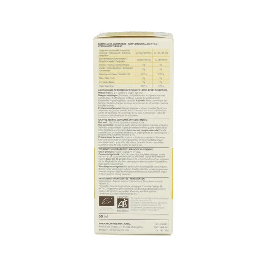 PranarÌ «m argan óleo vegetal 50ml