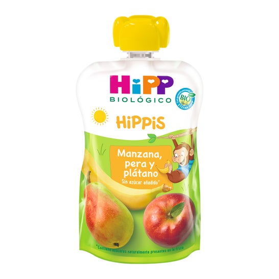Hipp Pouch Banana Pêra Maçã 100g