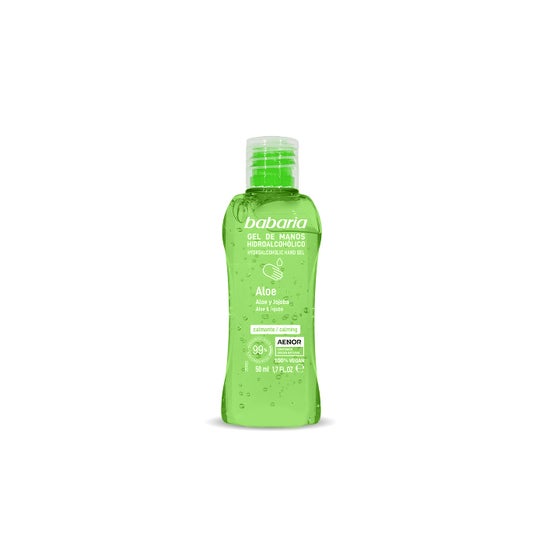Babaria Aloe Gel Hidroalcoólico para as Mãos 50ml