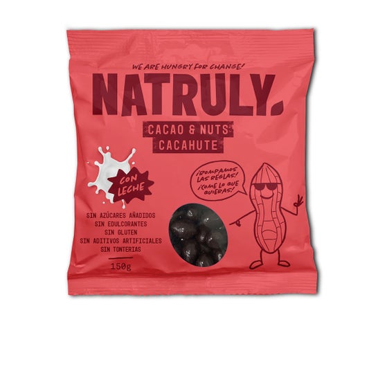 Natruly Cacao&Nuts Leite de Amendoim Chocolate 150g