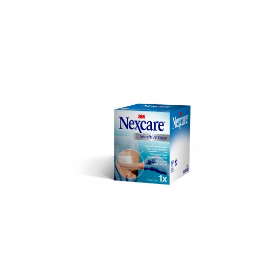 Papel De Gesso Nexcare Cor De Papel 5 MX 5 Cm