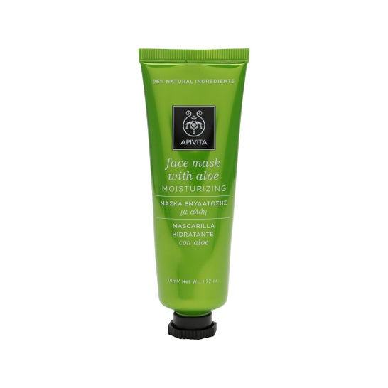 Apivita máscara facial hidratante com Aloe 50ml