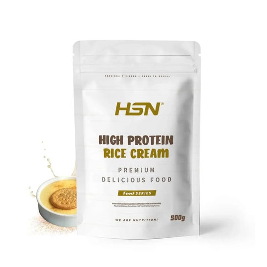 HSN Crema de Arroz Proteica Natillas 500g