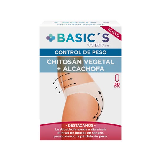 Vegetal de Quitosana Corpora Basic 30cáps