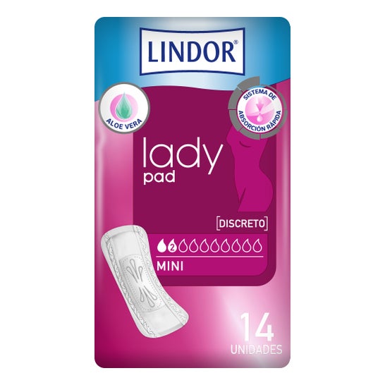 Lindor Lady Pad Pads Normais 14 unidades