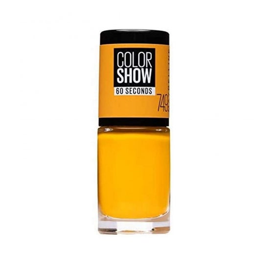 Maybelline Color Show Nail Polish 488 Sharp Yellow 1ml