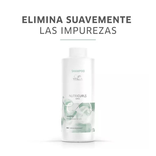 Wella Nutricurls Waves Shampoo 1000ml Wella Nutricurls Waves Shampoo 1000ml