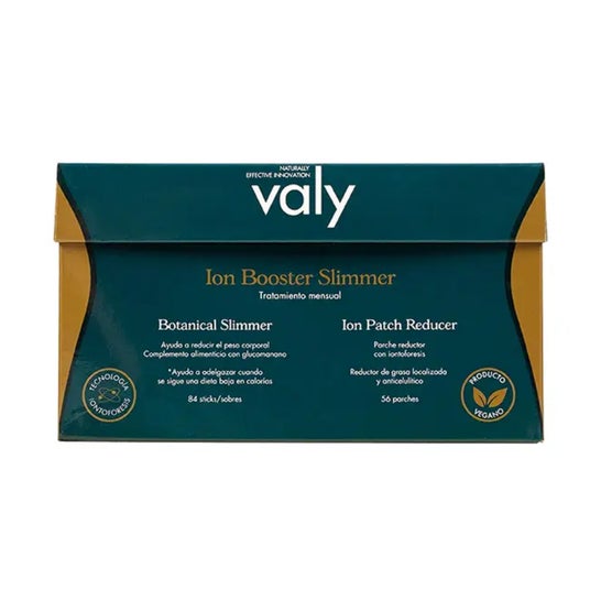 Valy Cosmetics Ion Booster Slimmer 84 sticks + 54 adesivos