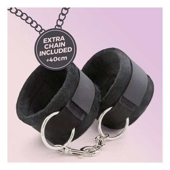 Crushious Tough Love Algemas Velcro Cadeia Extra Preto 1 Unidade