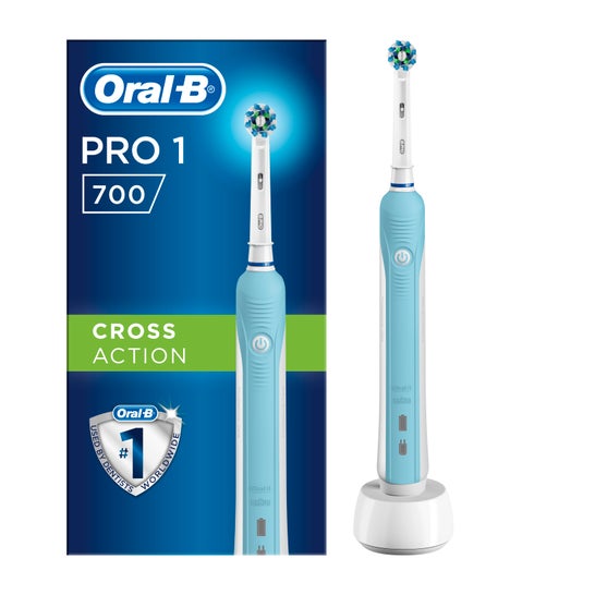 Oral B Pro 700 Cross Action Brush - Dentes Elétricos Recarregáveis