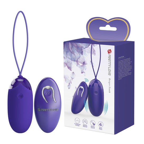 Pretty Love Berger Youth Ovo Vibratório Roxo 1 Unidade