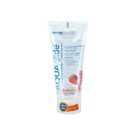 Lubrificante Aquaglide Morango Sabor Morango 100ml