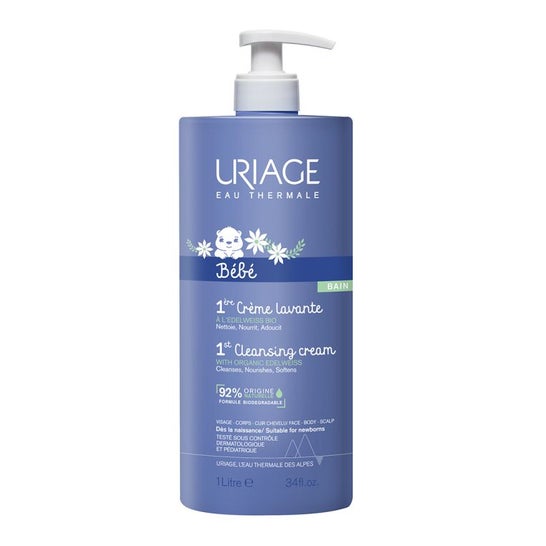 Uriage creme lavante bebé 1 Litro