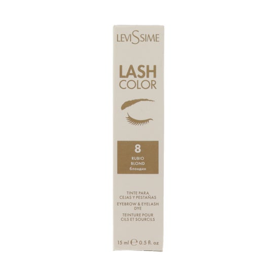Levissime Lash Tintura de Pestanas e Sobrancelhas 8 Louro 15 ml