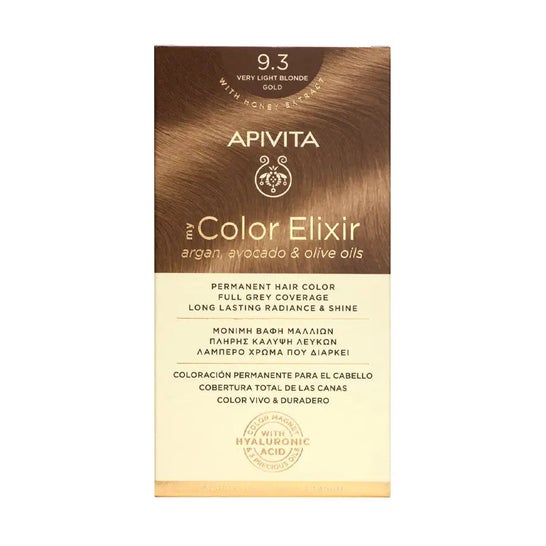 Apivita Extra Light Golden Blonde Dye 9.3 140ml Apivita Extra Light Golden Blonde Dye 9.3 140ml