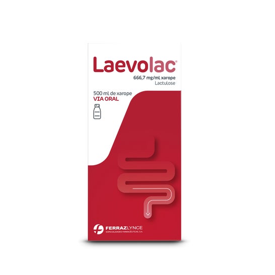 Ferraz Lynce Laevolac Lactulose 666.7mg/ml Xarope 500ml