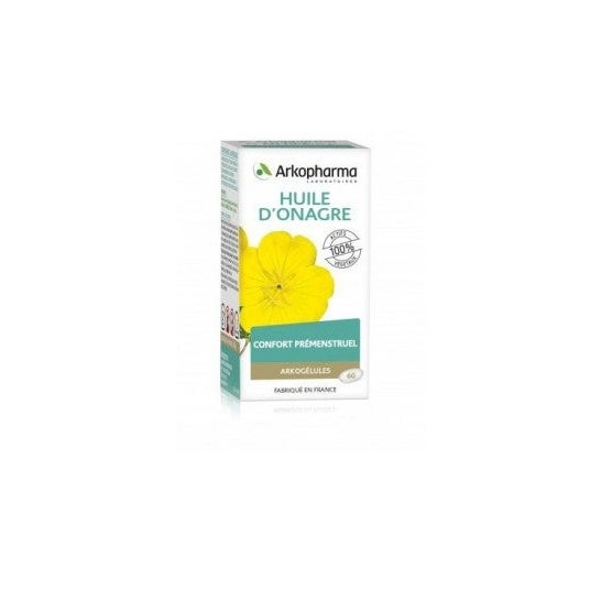 Arkogelules Evening Primrose Caixa de Óleo de Prímula de 60 Cápsulas