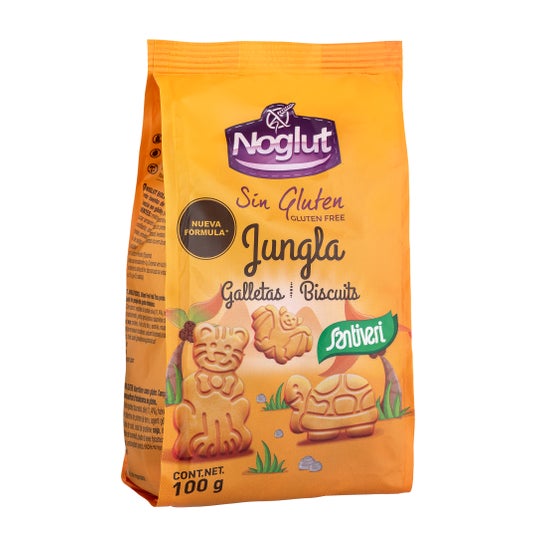 Santiveri Noglut Noglut Jungle Biscuits 100g