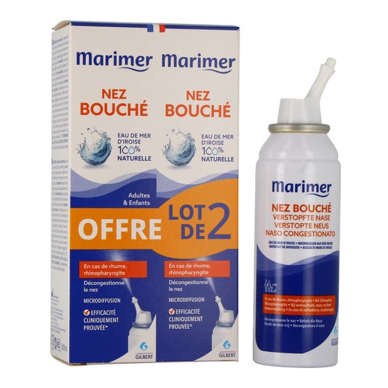 Marimer Solução Nasal Nariz Entupido Constipação 100 ml
