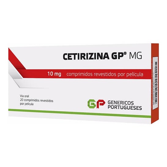 GP Genéricos Portugueses Cetirizina GP 10mg 20comp