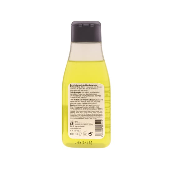 Gel de banho Mussvital Essentials azeite 100ml