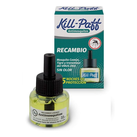 Kill-Paff Recambio Insecticida Electrico Antimosquitos 1ud