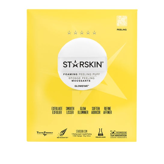 Starskin Foamig Peeling Puff Eponge Peeling Moussante 16g