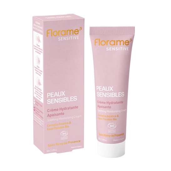 Florame Creme Hidratante Calmante Tolerância Pele Sensível 50 ml
