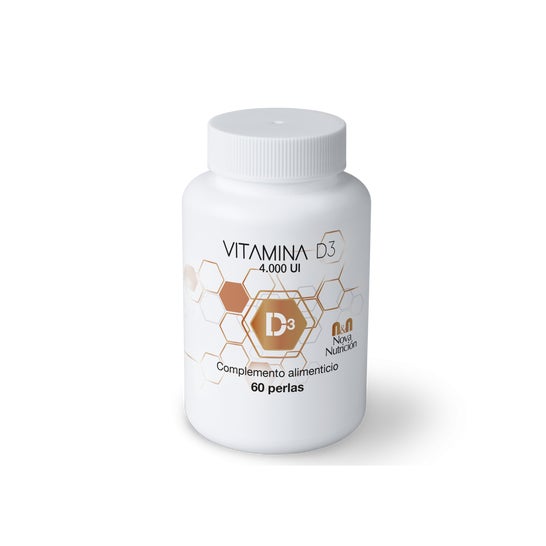 N&N Nova Nutricion Vitamina D3 4000 Ui 60 Pérolas