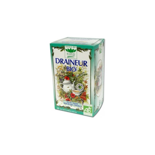 Chá de Ervas Romon Nature Drenante Orgânico 20 Saquetas