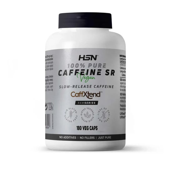 HSN Cafeína de Liberación Prolongada 400mg Caffxtend® 180vcaps