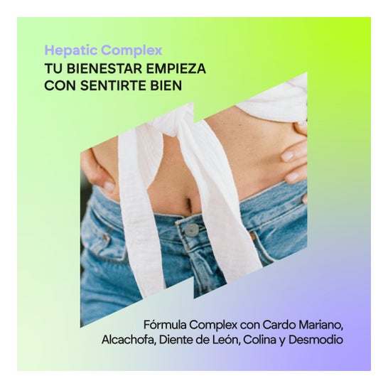 Nutralie Hepatic Complex con Cardo Mariano Alcachofa Diente León 60caps