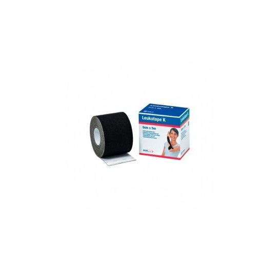 Leucotape K 5mx5cm preto