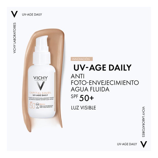 Vichy Capital Soleil Uv-Age Daily Spf50+ Color Claro 40ml