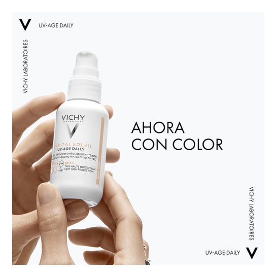 Vichy Capital Soleil Uv-Age Daily Spf50+ Color Claro 40ml