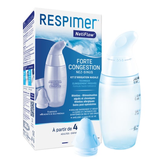 Respimer Netiflow Kit de irrigação nasal