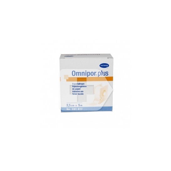 Fita de papel Omnipor 5mx2.5cm
