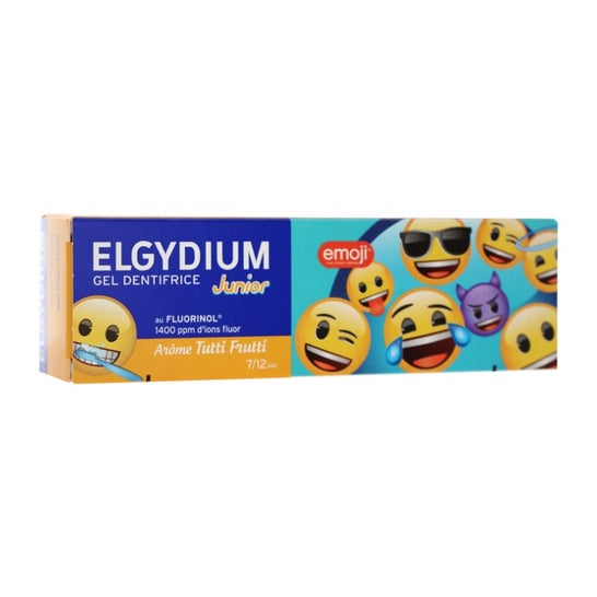 Elgydium Emoji Gel Dentífrico Tutti Frutti 7 a 12 años 50ml