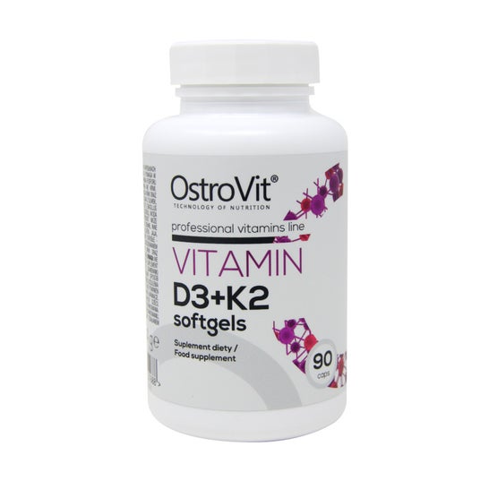 OstroVit Vitamin D3+K2 90 Pérolas