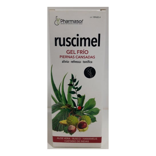 Pharmasor Gel Frío Piernas Cansadas Ruscimel 200ml