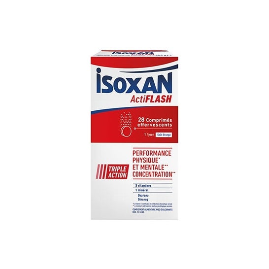 Caixa Isoxan Actiflash de 28 comprimidos efervescentes