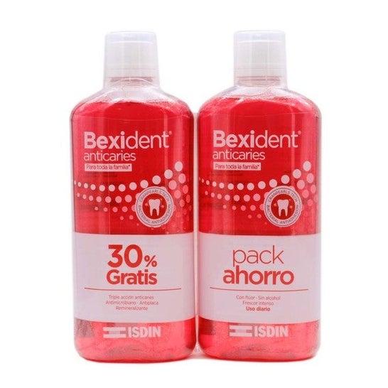 Bexident Anticaries Colutorio 2x500ml