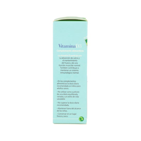 100% Natural Vitamina D3 50ml líquido