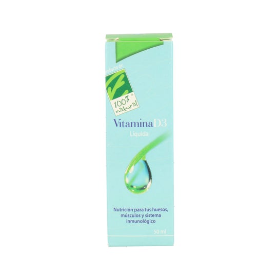 100% Natural Vitamina D3 50ml líquido