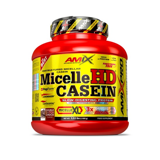 Amix AmixPro Micelle HD Casein Fresa Yogur 1,6kg