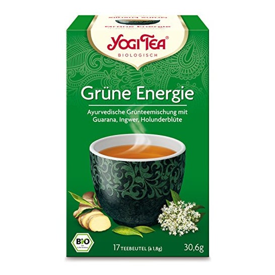 Yogi Tea Verde Energia 17 Infusões